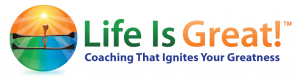 Life is Great! Coaching that ignites your greatness logo